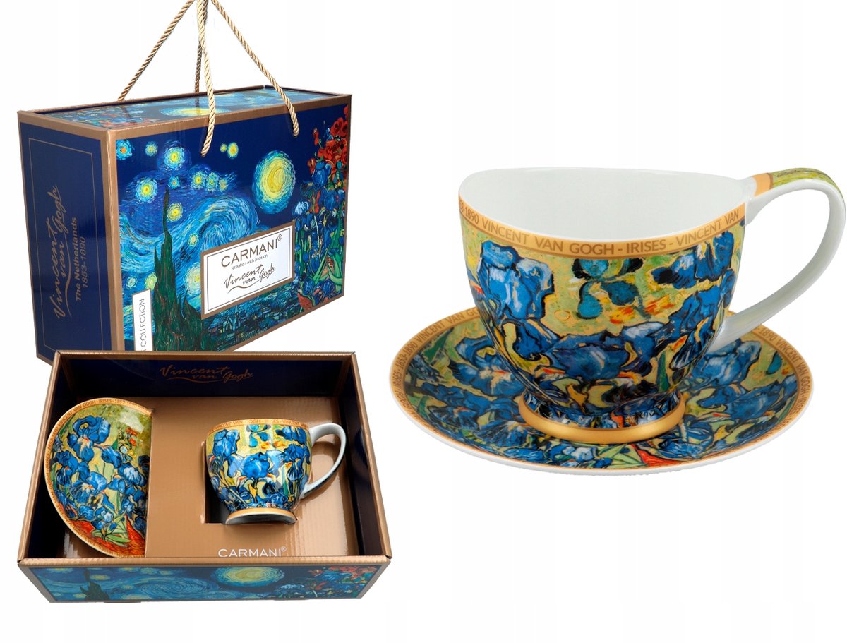 Grote Mok Vanessa - Vincent van Gogh, Iris (350ml)