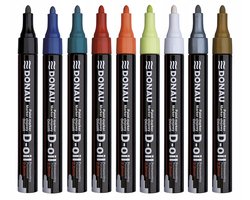 Donau D-Oil Olie-Marker Rond 2,8mm Blauw