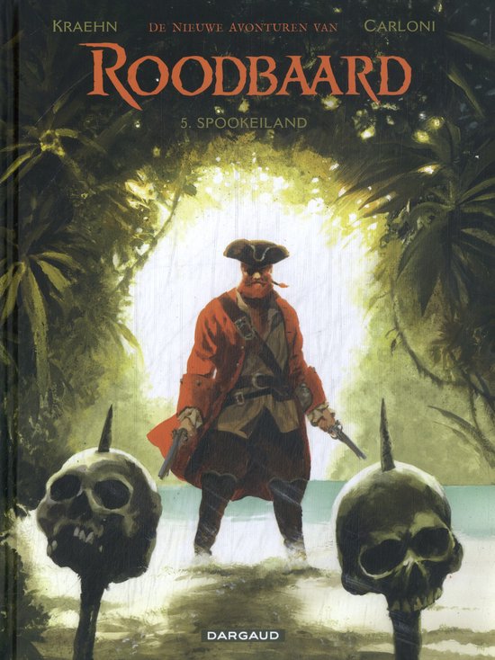 Roodbaard - Nieuwe avonturen van - HC 5 - Spookeiland - cover