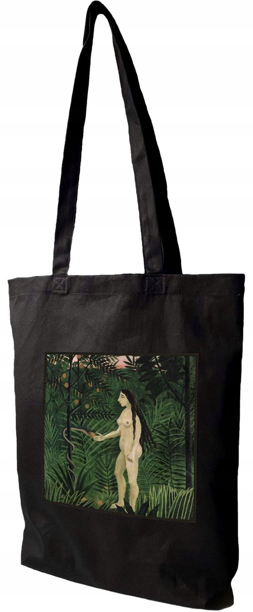Eve Henri Rousseau Shopper Tas met Grote Applicatie - Canvas