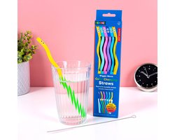 Pailles anti-vers sensibles au froid Kikkerland (lot de 6)