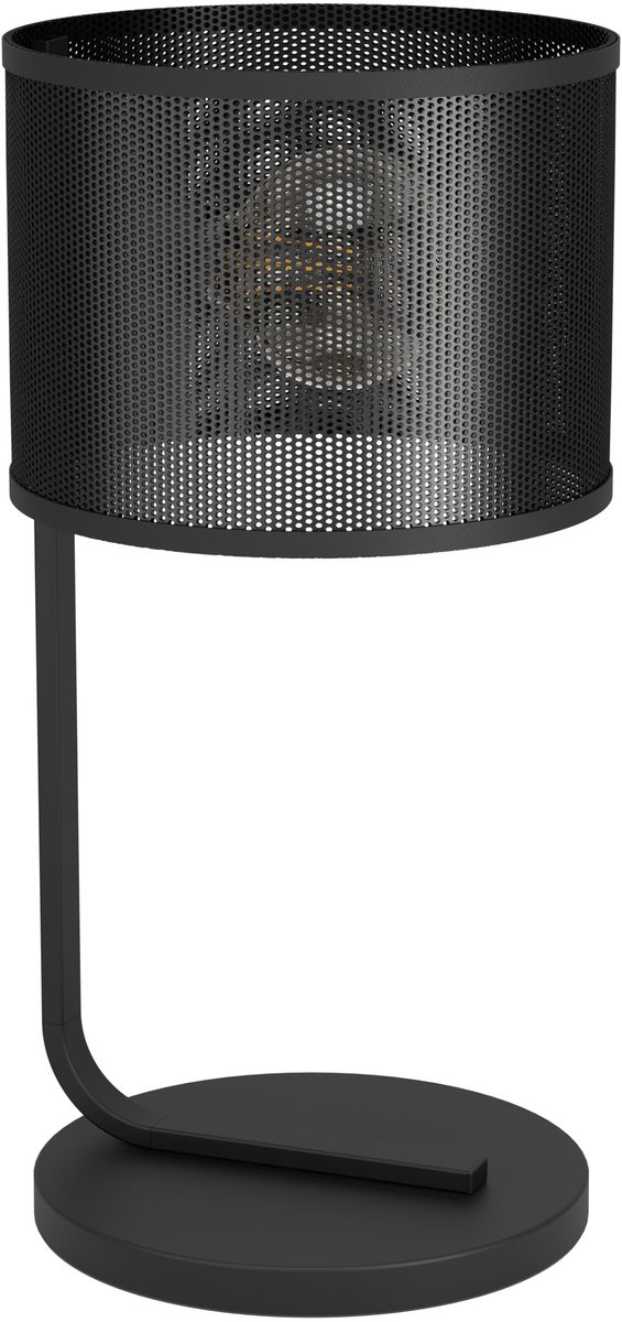 EGLO Manby Tafellamp - E27 - 49 cm - Zwart - Staal
