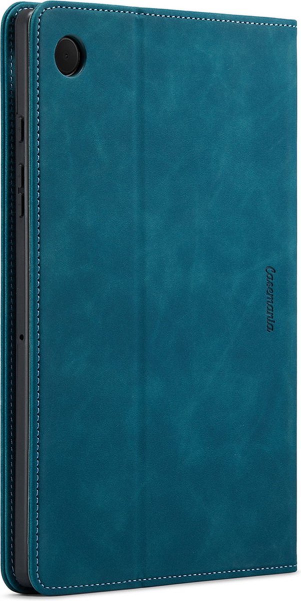 Samsung Galaxy Tab A9+ Bookcase hoesje - CaseMe - Effen Groen - Kunstleer