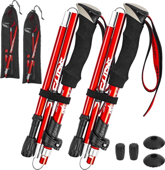 Nieuwe AONIJIE Trailrun/Trekking Stokken - 130cm - Bergsport en Wandelen