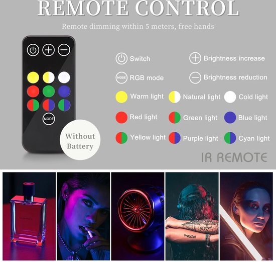 Shuaiguo Kleurtemperatuurtester – Zeer Nauwkeurige Lichtmeter, 0,5–300.000 Lux, Voor LED, Fotografie En Studio