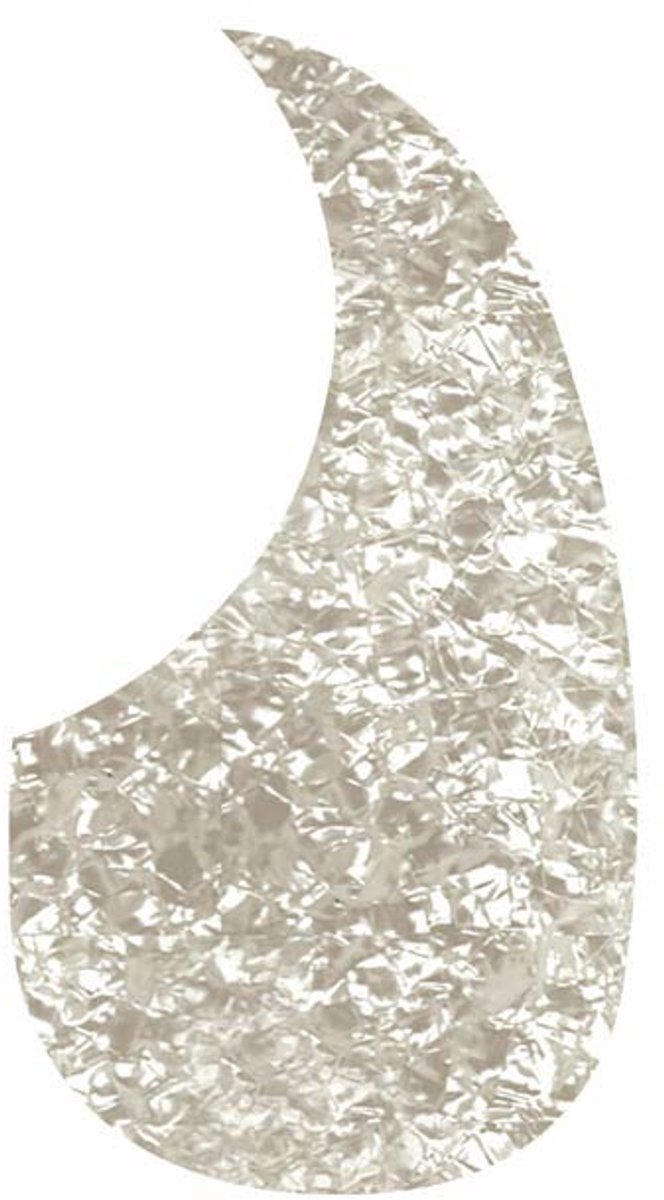 Boston AG-100-PW Pearl White slagplaat