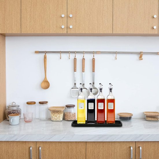 Nieuwe siliconen sponshouder, afwasmiddel houder voor aanrecht, waterdichte spons zeepbak voor gootsteen badkamer, multifunctionele gootsteen Caddy Organizer voor zeepdispenser (grijs, 2 stuks