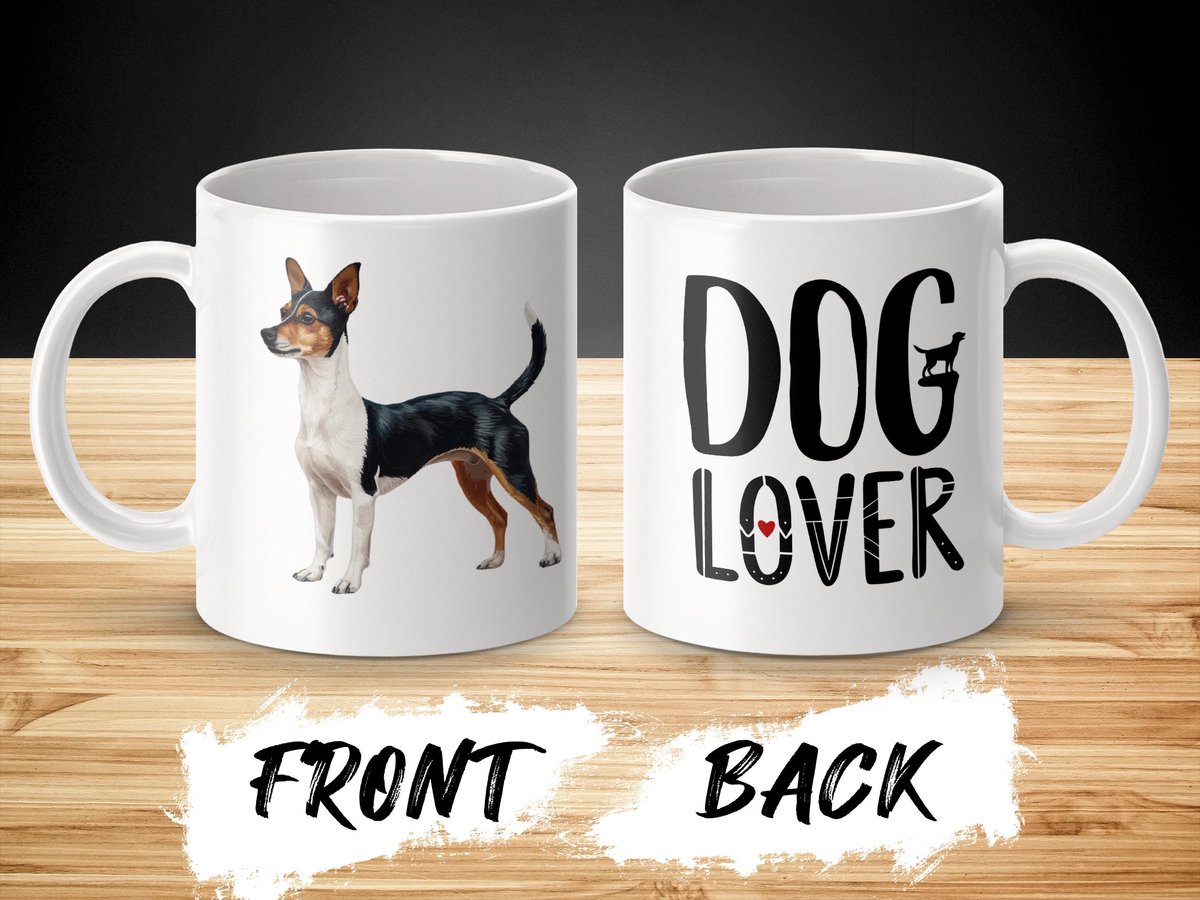 Mok Toy Fox Terrier Dog / hond - dog lover