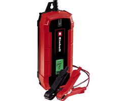 Einhell Acculader CE-BC 5 M LiFePO4 - Laadvoltage: 12 V - Max. Laadstroom: 5 A - Accu's van min. 2 tot max. 120 Ah - Druppellaadfunctie - Geschikt voor Gel, AGM, Onderhoudsvrije loodzuur accu's