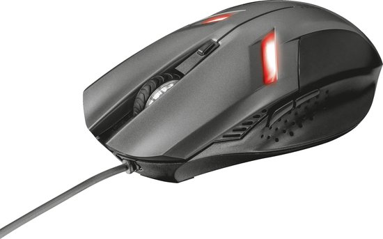 Trust ZIVA GAMING MOUSE muis Gamen Rechtshandig USB Type-A 2000 DPI