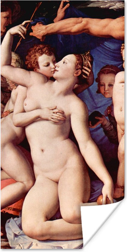 Poster Venus cupid folly and time - Leonardo da Vinci - 20x40 cm