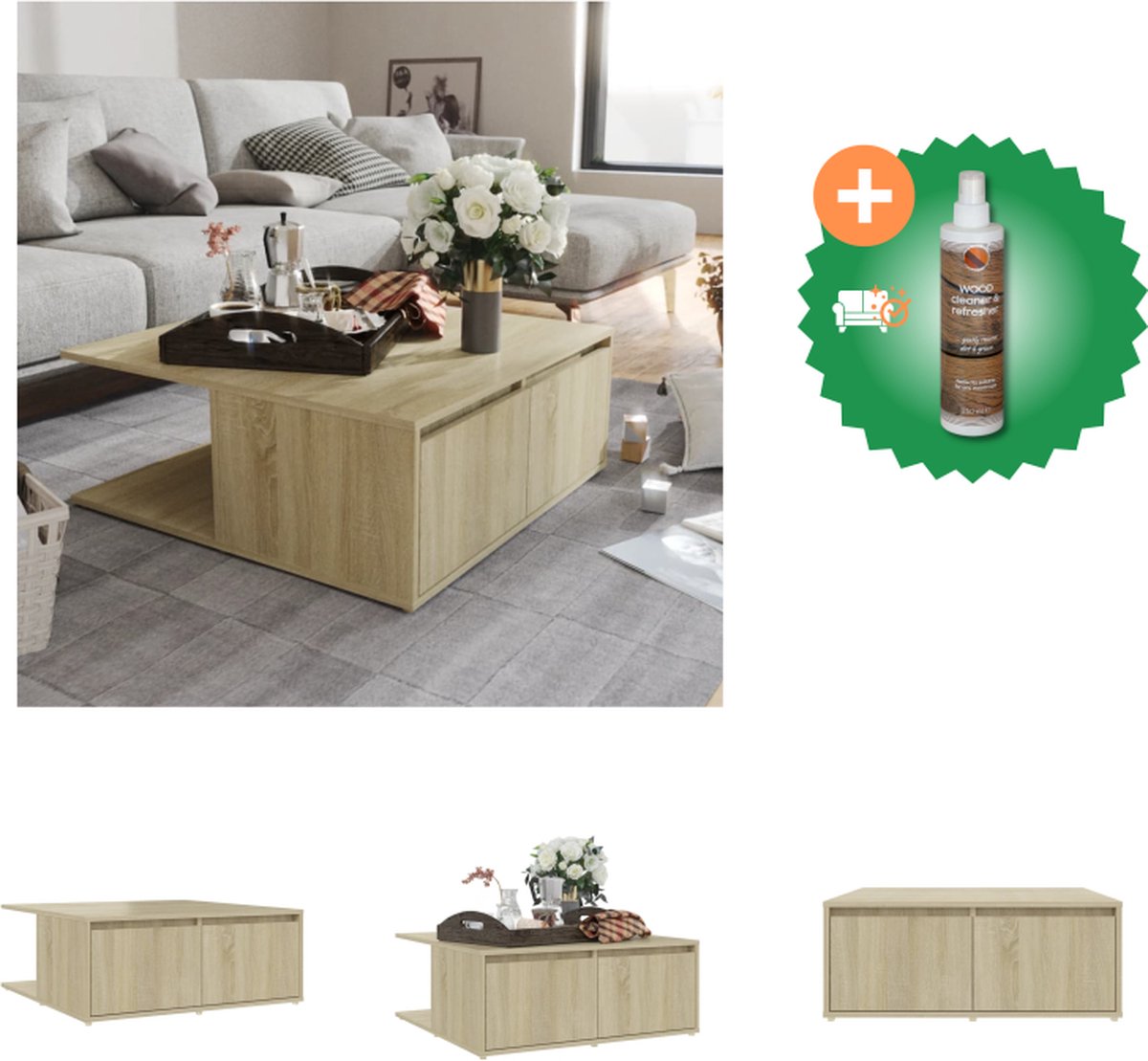 Acryl bijzettafels woonkamer salontafel acryl