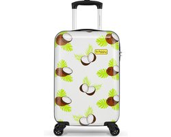 BHPPY Handbagage koffer 53x35x20cm - Handbagage trolley 33L - Veilig Cijferslot - Crazy Coco
