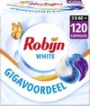 Robijn Classics Stralend Wit 3-in-1 Wascapsules - 3 x 40 wasbeurten - Voordeelverpakking