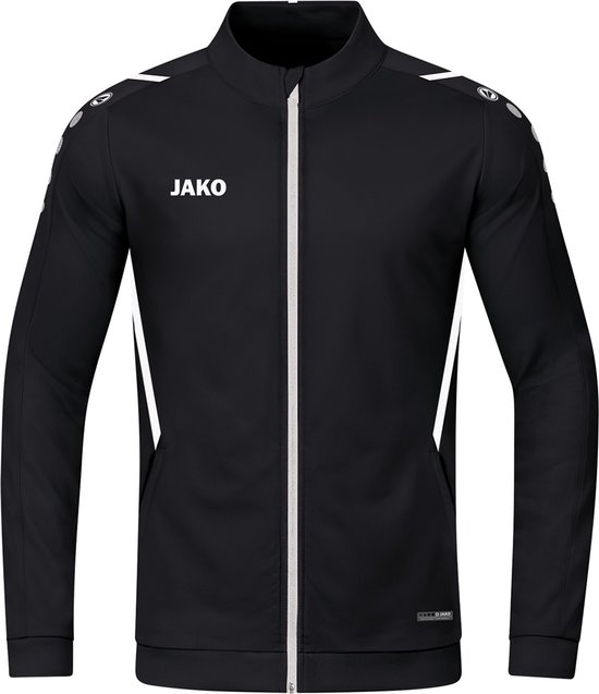 Jako - Polyester Jacket Challenge - Zwart Trainingsjack-XXL