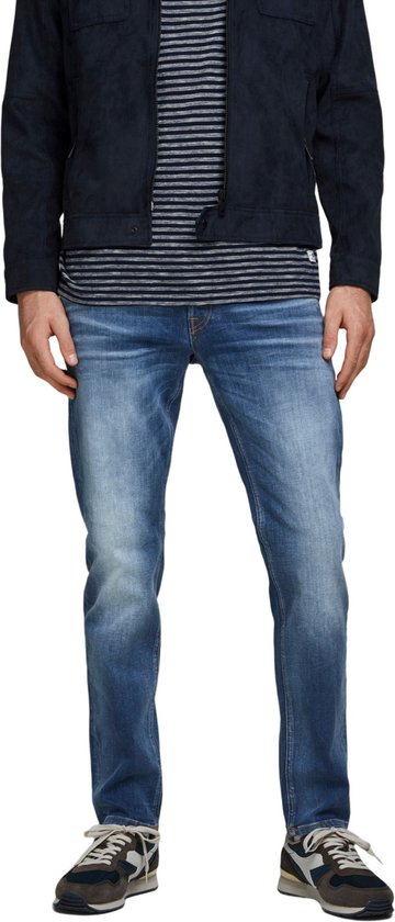 JACK & JONES Mike Original Jos regular fit - heren jeans - denimblauw - Maat: