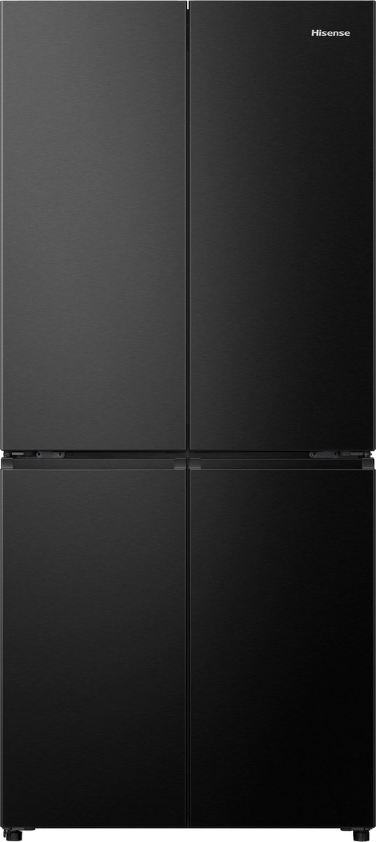 Hisense RQ5P470SAFE - Cross-door koel-vriescombinatie - My Fresh Choice - Metal-Tech Cooling - Dual-Tech Cooling - Inhoud 483 Liter - Zwart