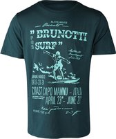 Brunotti Milon-Logo-R Heren T-shirt - Fuel Green - L