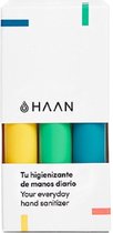 HAAN - Hand Desinfectie Pocket 30 ml - Set van 3 Stuks Assorti - Polypropyleen - Multicolor