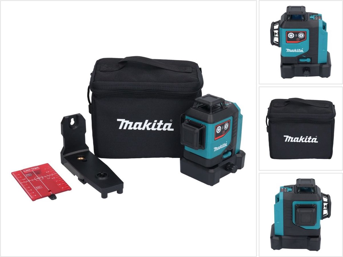 Makita 12 V max. Laser en croix piles SK105DZ rouge / sans piles et sans  chargeur