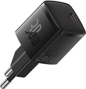 Baseus GaN5 30W Compacte Snellader USB-C PD Zwart