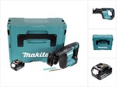 Makita DJR 188 M1J accu reciprozaag 18 V borstelloze reciprozaag in Makpac + 1x 4.0 Ah accu - zonder oplader