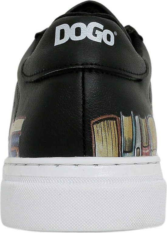 DOGO Ace Baskets pour femmes pour Femmes - The Wise Owl BLACK 41