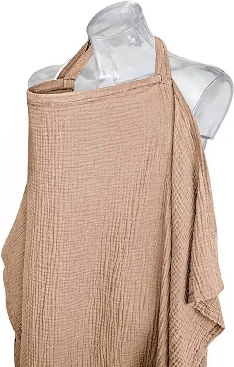 Goedkoopste Hydrofiele Borstvoedingsdoek - Voedingsdoek - Afschermdoek - Bruin