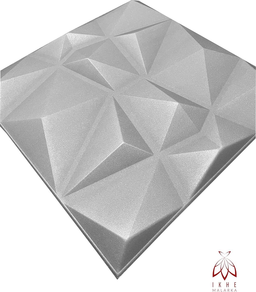 20 stukken 5m² 3D-panelen 50x50 cm PVC-kunststofpanelen wandpanelen muurpaneel Muurdecoratie Waterdicht plafond 3D-look harde PVC Wall Panels (20