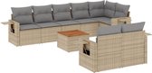 vidaXL-9-delige-Loungeset-met-kussens-poly-rattan-beige