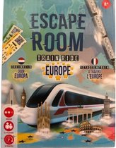Escape room spel ''Train Ride Europe'' - Multicolor - Kunststof - Medium - 2-4 spelers - 45 minuten spel - Vanaf 8 jaar - Spel - Speelgoed - Spelen