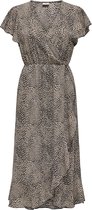 JDY JDYPIPER S/ S ROBE MIDI À VOLANTS WVN DIA Robe Femme - Taille 34