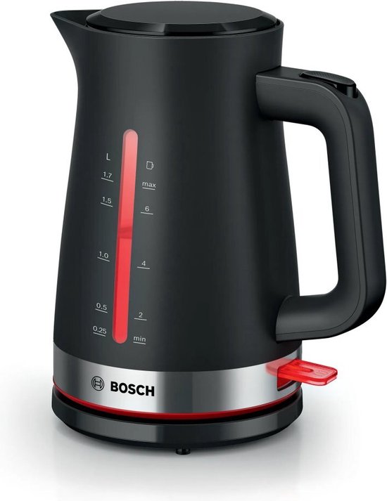 Bosch Twk4M223 Mymoment Waterkoker 1.7L 2400W Zwart/Rvs