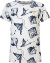 Noppies Boys Tee Duson manches courtes all over print Garçons T-shirt - Whisper White - Taille 116