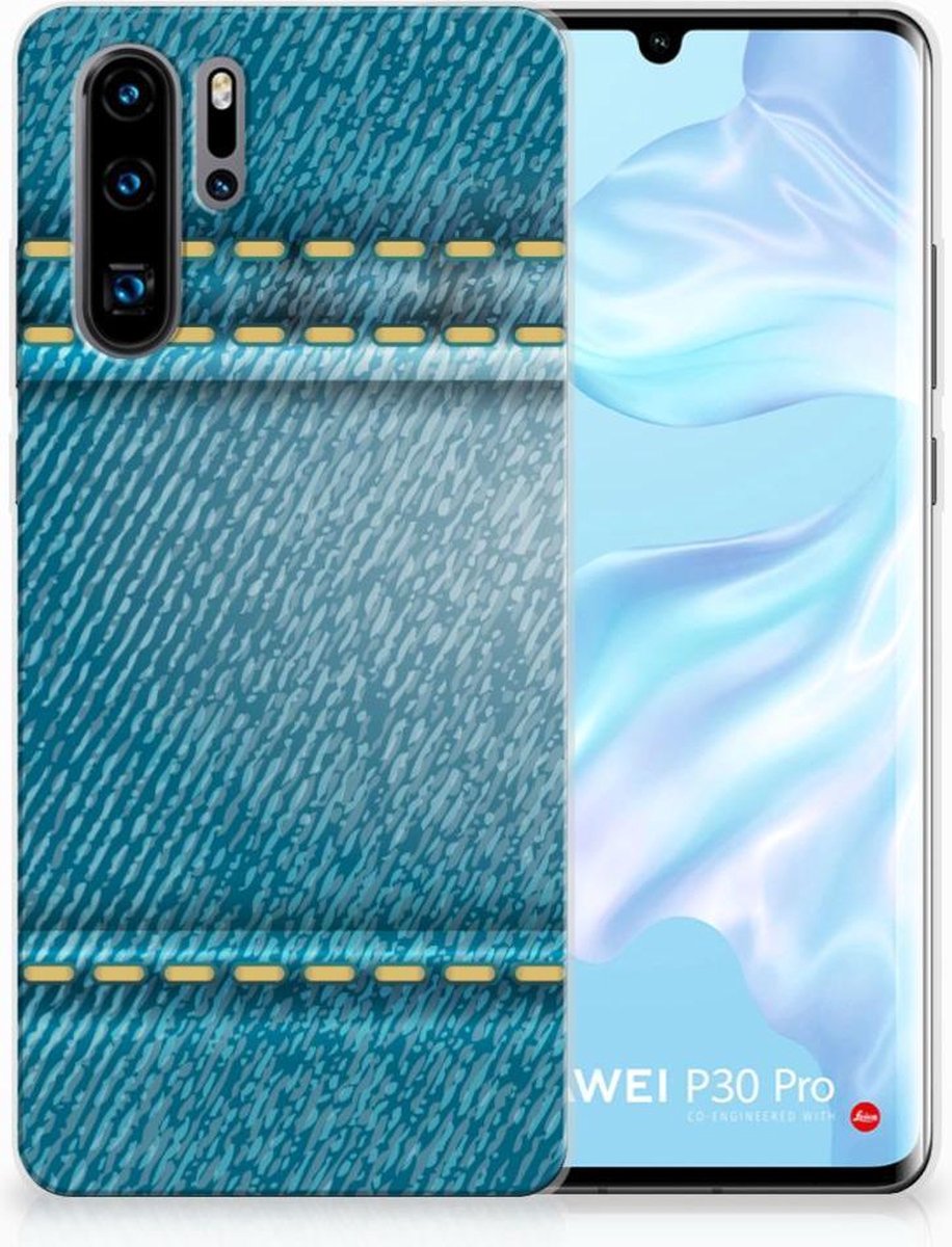 Huawei P30 Pro Silicone Back Cover Jeans