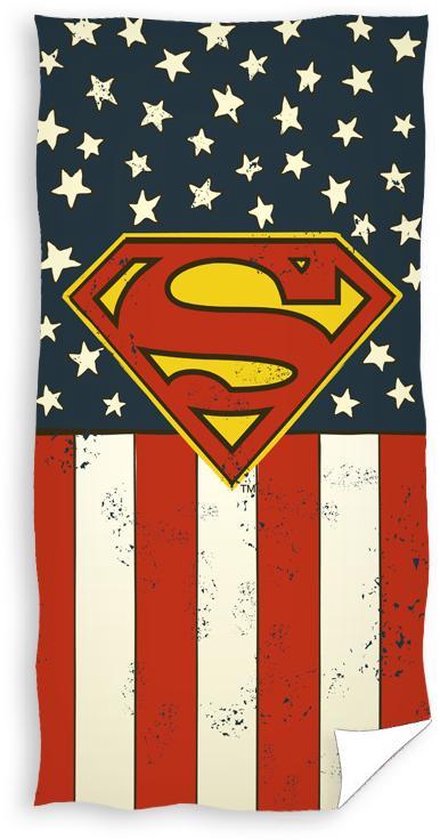 Superman - Serviette de plage - Serviette - 70x140cm - USA | bol.com