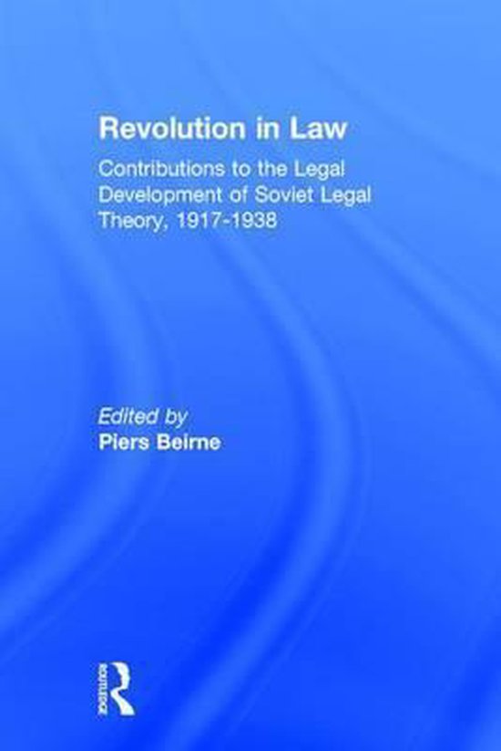 Revolution in Law: Contributions to the Legal Development of ... - cover