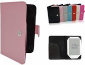Prestigio Multireader 5364 Book Cover, e-Reader Bescherm Hoes / Case, Roze, merk i12Cover