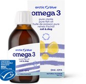 Arctic Blue - Omega-3 Visolie - Dier - met doseerspuit - MSC - 300 ml
