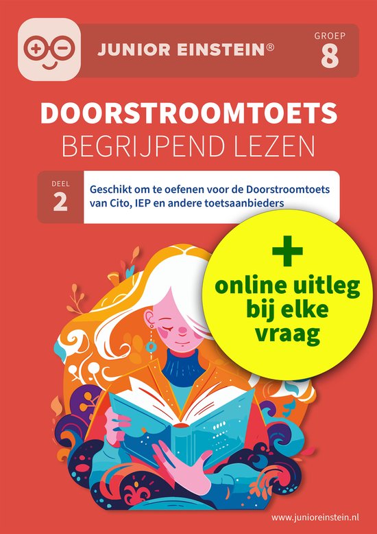 Doorstroomtoets Begrijpend lezen 2 groep 8 - cover
