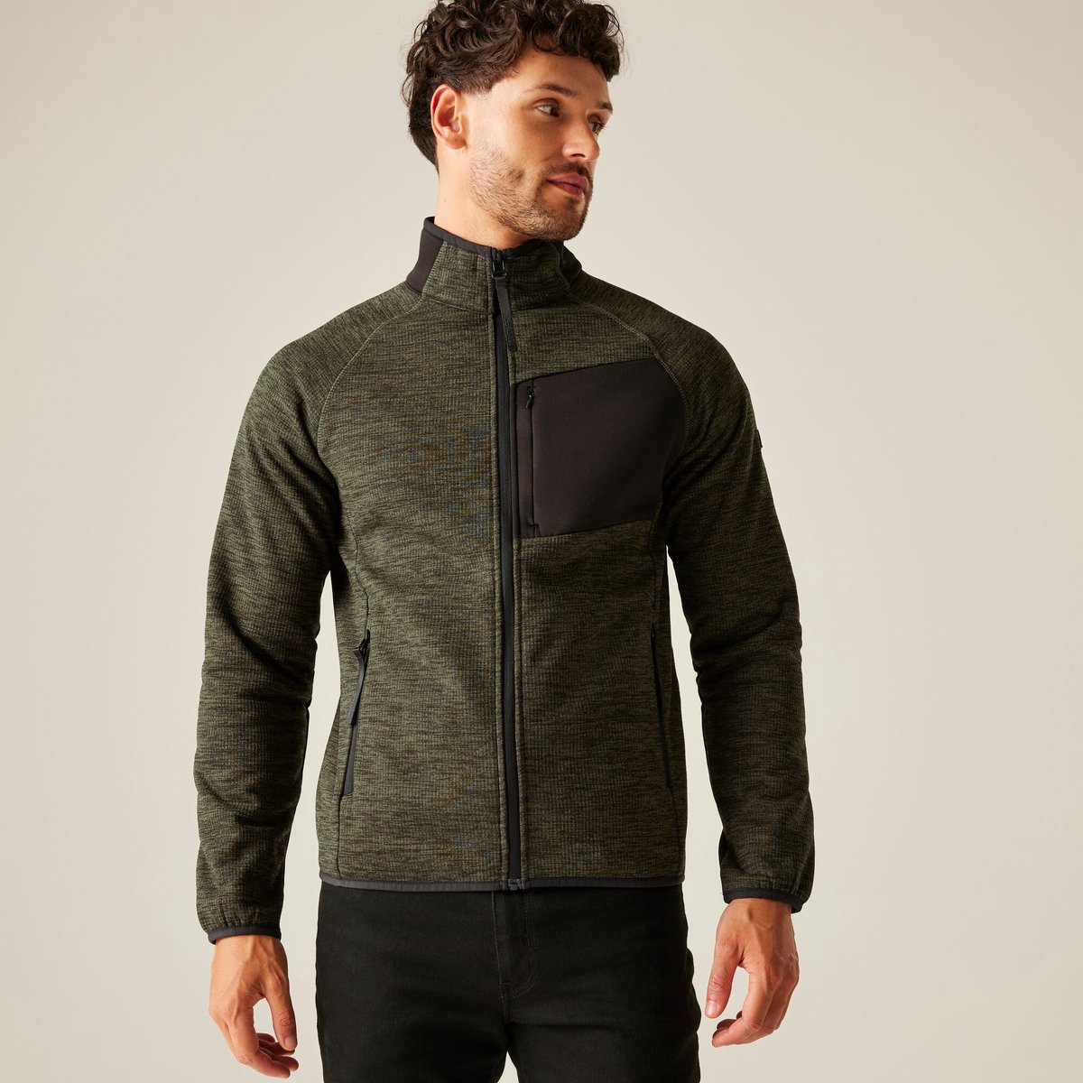 Salzance isolerend fleece vest voor heren Groen