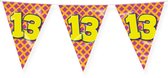 LUQ – Vlaggenlijn Happy Party 13 Jaar – Veelkleurig – 10 m Luxe Verjaardag Feest Versiering – Slinger – Direct Ophangen