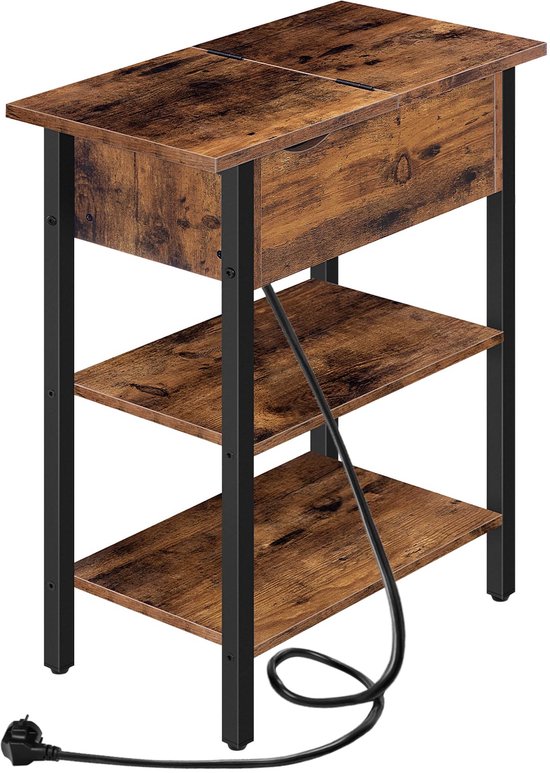 Kare Design Gomera | Zwarte wandkast geribbeld glas | 84138