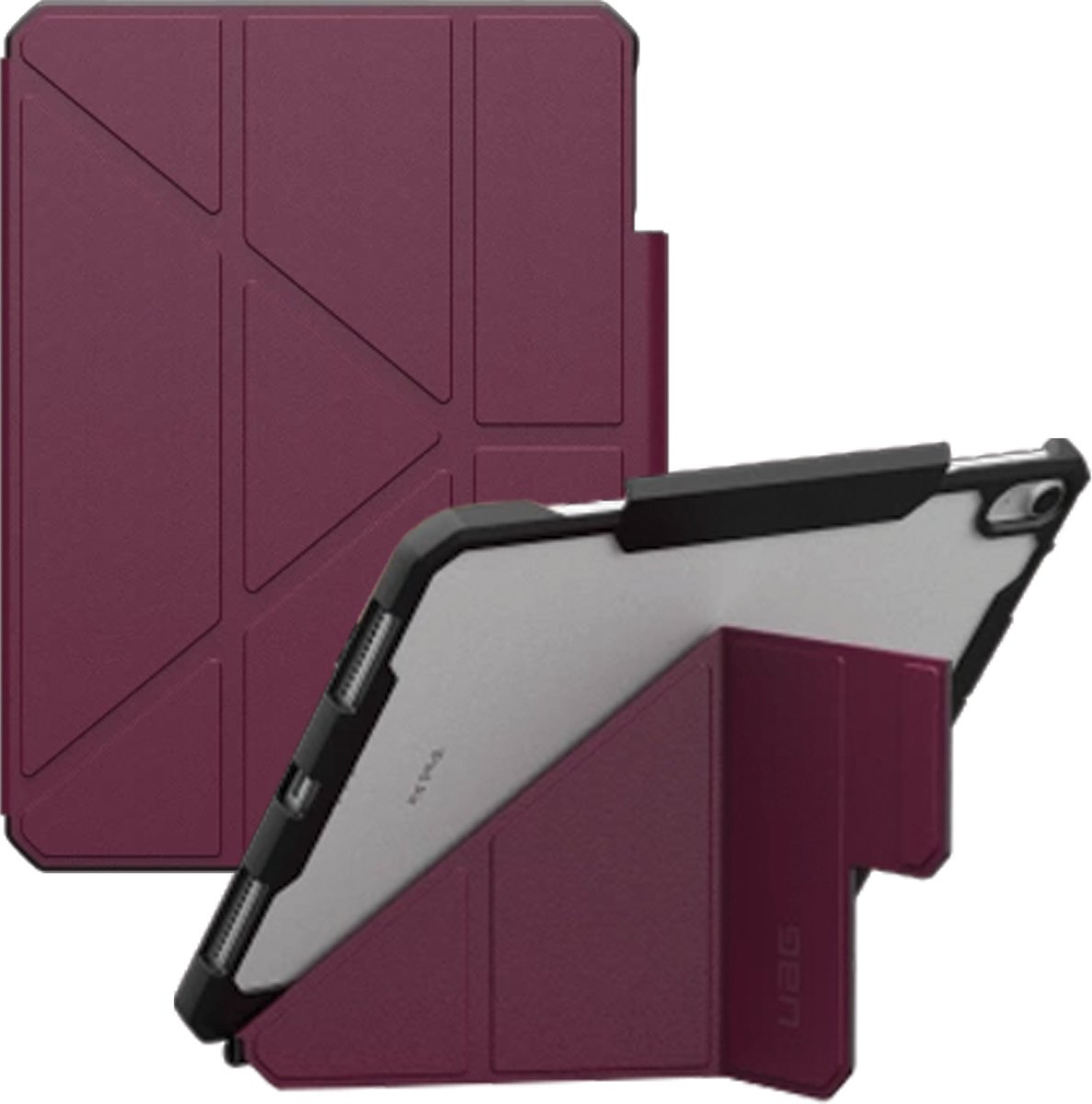 UAG Essential Armor voor de Apple iPad Air 11 inch (2026) M4 / (2025) M3 / (2024) M2 / Air 5 (2022) / Air 4 (2020) - Bordeaux