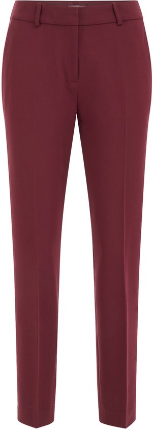 WE Fashion Dames slim fit pantalon