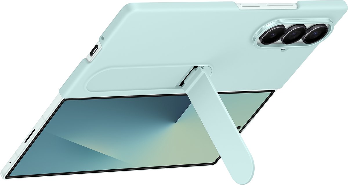 Samsung Galaxy Z Fold 7 Hoesje - Silicone Case - Lichtblauw