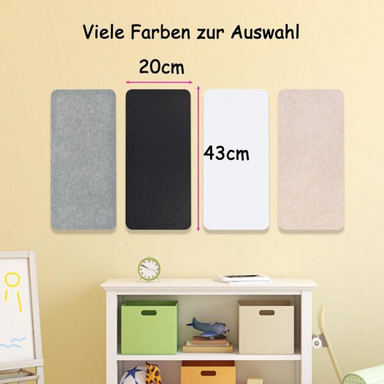 Groot vilten prikbord, zelfklevend, viltbord, memoborden, memoborden met 60 priknaalden, bulletin board, wanddecoratie voor kantoor, keuken, foto's, memo's, lichte camel, 120 x 90 cm