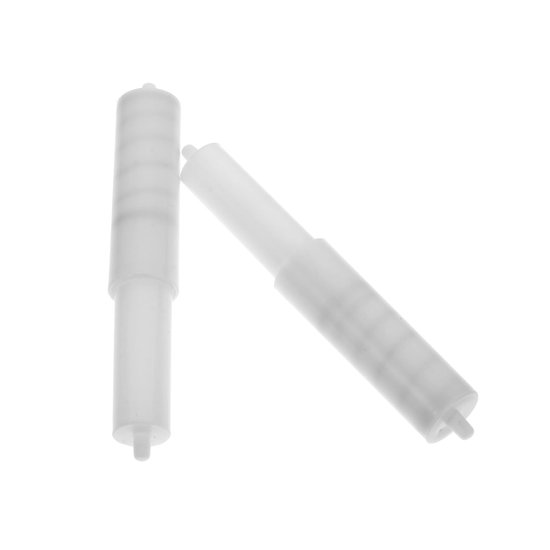 Toiletpapierhouder, 2 Stuks Kunststof Toiletpapierrolhouder, Reserverol van Kunststof, Roller Veerbelast