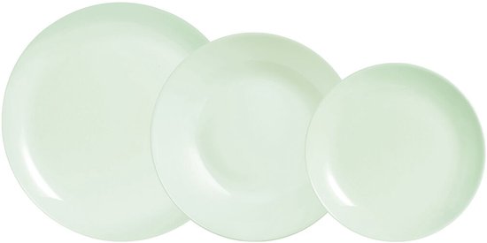 Groene Glazen Luminarc serviessets Magnetronbestendig kopen? | Vergelijk de beste aanbiedingen