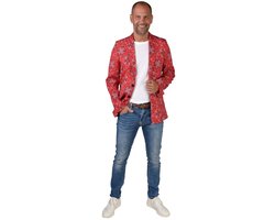 Magic By Freddy's - Costume des fermiers du Tyrol et de l'Oktoberfest - Veste mouchoir Superboer pour homme - Rouge - Petit - Déguisements - Déguisements